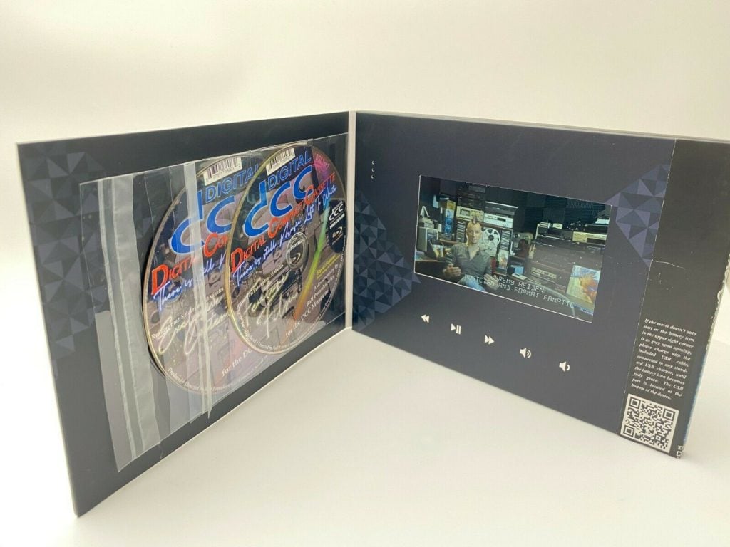 The DCC Documentary Blu-Ray - Special Edition with screen built in the package ​