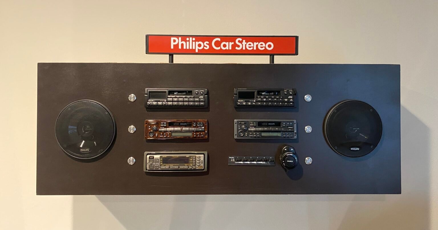 DCC Museum - The Philips Car Stereo Display